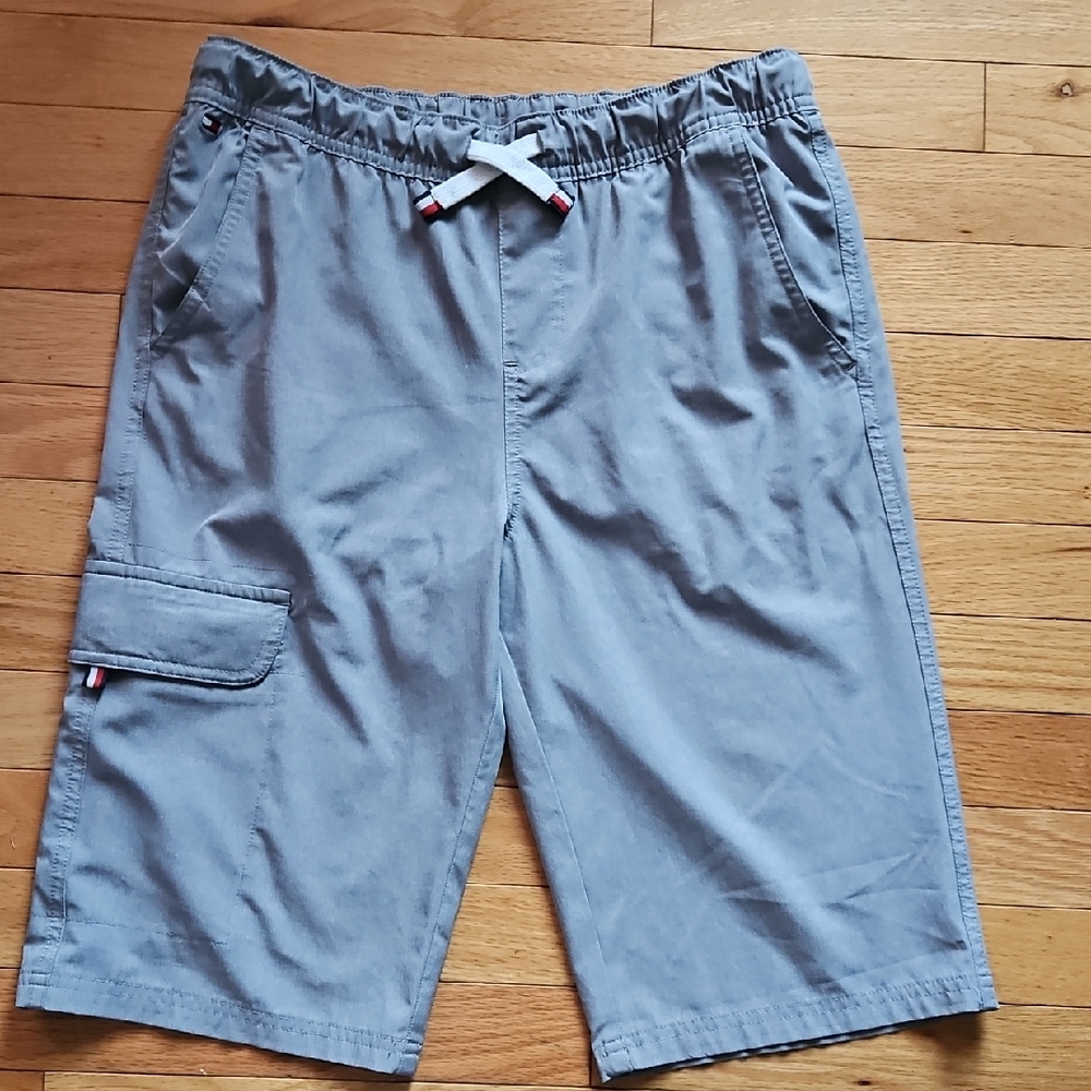 Tommy Hilfiger Gray Shorts For Boys